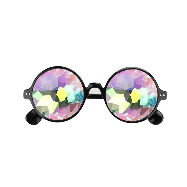 Kaleidoscope Rave Glasses, Festivals Party Goggle, Drunk Prism Refraction Glasses