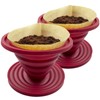 2 Pieces Attsky Collapsible Pour Over Coffee Dripper for Camp