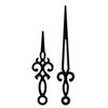 Artemio 75 and 100 mm Retro Clock Hands, Black