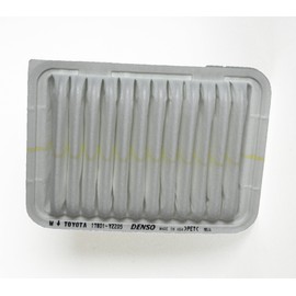 Toyota Genuine Engine Air Filter, Part Number 17801-YZZ05, Made in USA, Denso