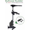 Bullnose Rudder For Trolling Motors 10.5 Inch Black Fits 1.125
