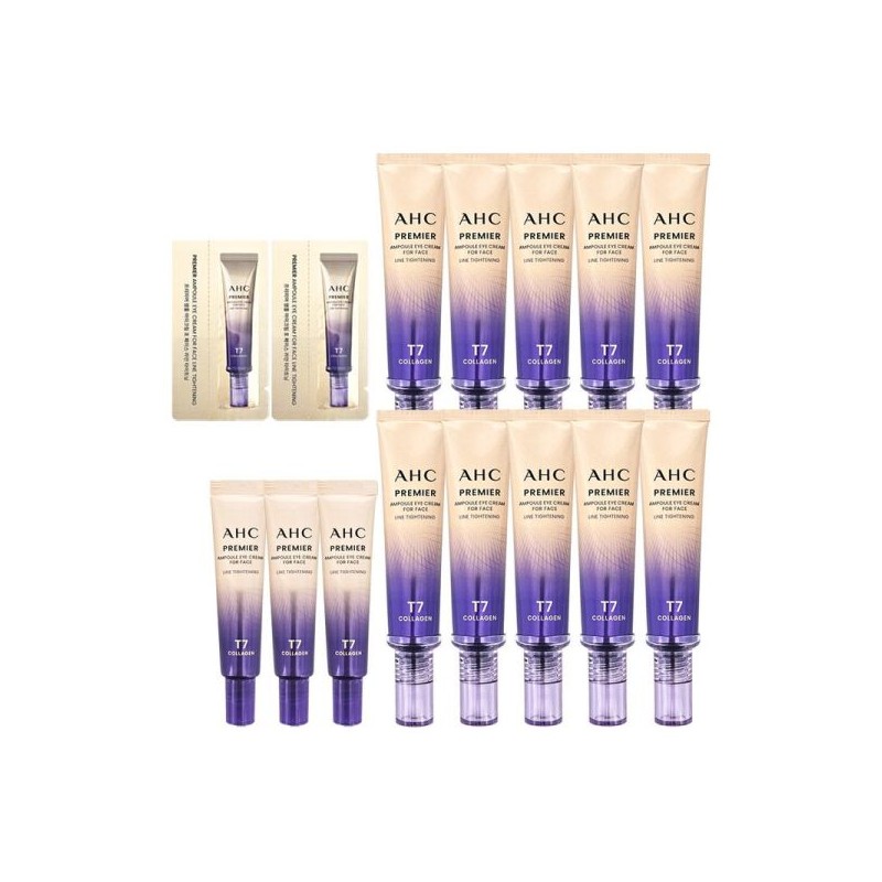 최신상 AHC 아이크림 시즌13 라인타이트닝 40ml 10개+12ml 3개+샘플 2개 Latest