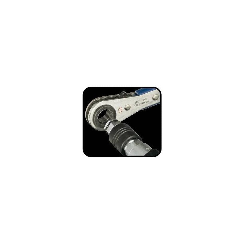 Tajima All-Thread Bit Replacement Socket BSZN25, Applicable Screw Diameter: 2