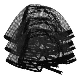 SAFIGLE 3Pcs Black Mesh Wig Caps for Women Comfortable and Secure Hair Net for Wig Wearers Versatile and Practical Accessory for Various Hairstyles