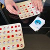 MR CHIPS Jam-Proof Bingo Cards with Sliding Windows, 50 Reusable