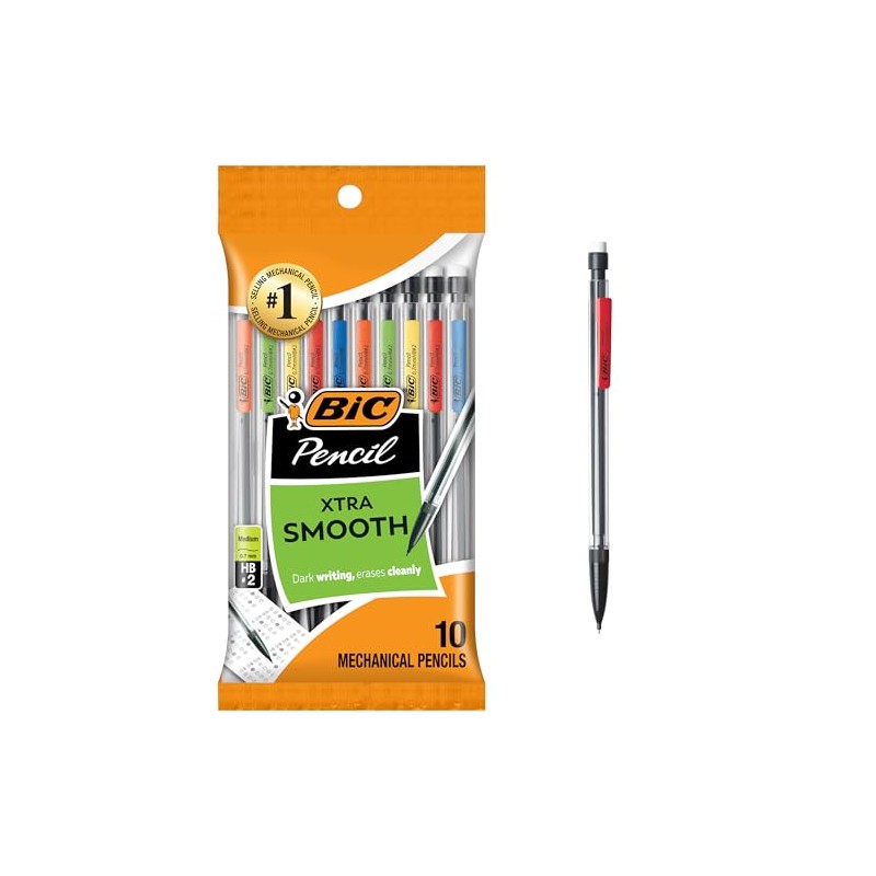 Bic Lápiz Xtra Sparkle, 7 mm, 10 unidades