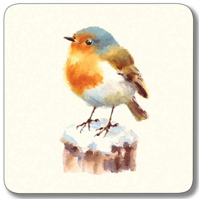 Garden Birds Melamine Coasters - Mixed Set 2, Pack of