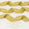 HUIHUANG Luxury Gold Thick Ribbon 2" Gold Shimmer Satin Ribbon