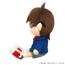 SAN EIBEKI Detective Conan Fluffy Friends Conan Edogawa (S) W 3.9 x D 3.5 x H 5.7 inches (10 x 9 x 14.5 cm) Plush Toy FCN01