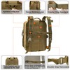 tactifans Tactical Expandable Backpack, Chest Rig Backpack MOLLE Assault Hydration