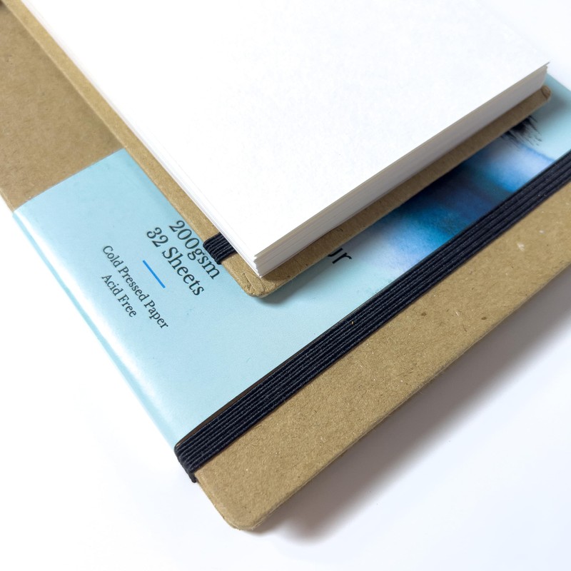 Elements A5 Watercolour Book | 32 Sheets (64 Sides) of