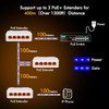 YuanLey 5 Port PoE Extender Gigabit with 4 PoE Out,