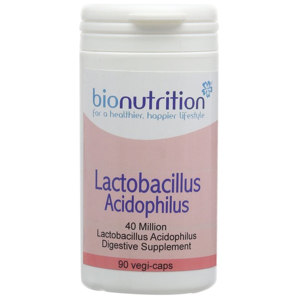 Bio Nutrition Lactobacillus Acidophilus - Digestive probiotic Health Supplement -