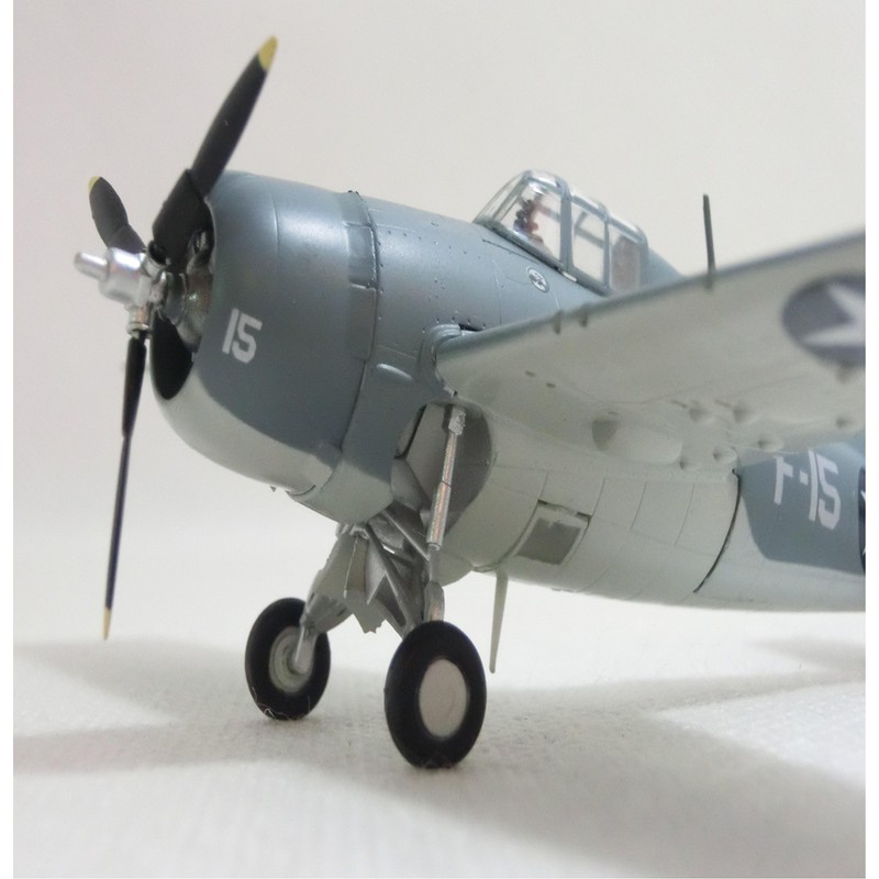 1/72 完成品 37246 F4F-4 第３戦闘飛行隊 USS 空母レキシントン 1942