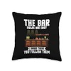 Pub Owner Gear Cocktail Mixer Glasses Barmaid Bar Owner Throw