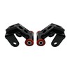 BST BSSP 2" Rear Lowering Shackles Compatible with 2003-2013 Dodge
