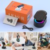 AKLLCCR Wireless Induction Audio Bluetooth Speaker 5in1 Phone Holder Emergency