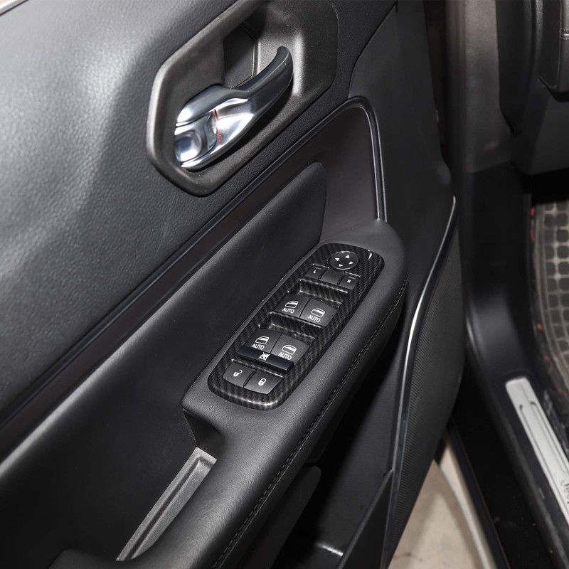 JeCar - Kit de embellecedor de botón interior para Jeep