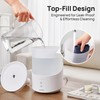 CLARSTON Humidifier for Bedroom, 2.5L Cool Mist Humidifier with Essential