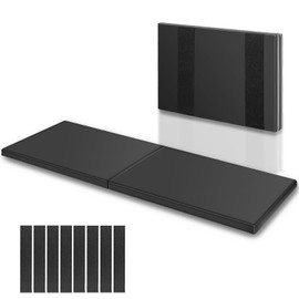 JOMOQ Gym Wall Padding 2" Thick Foam mats Anti-Collision Wall Padding for Kids Playroom, Home Gyms, Basement & Sports Facilities, Martial Arts Training, Garage Protectors(72" L x 20" W x 2" H)