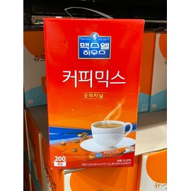 Dongseo Food Maxwell House Coffee Mix Original 200 Pieces / 동서식품 맥스웰 하우스 커피 믹스 오리지날 200개입