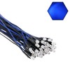 EDGELEC 30pcs 12 Volt 3mm Blue LED Lights Emitting Diodes