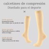 2 Pares Medias Calcetas De Compresión Circulation Venosa