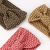 DRESHOW Pack of 6 Women's Winter Crochet Headbands, Knitted Headband,