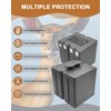 ROYEUEU Battery for Stealth Cam Revolver 360: 2-Pack Cartridge Rechargeable