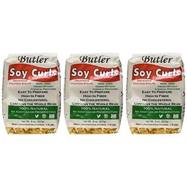 Butler Soy Curls, 8 oz. Bags (Pack of 3)