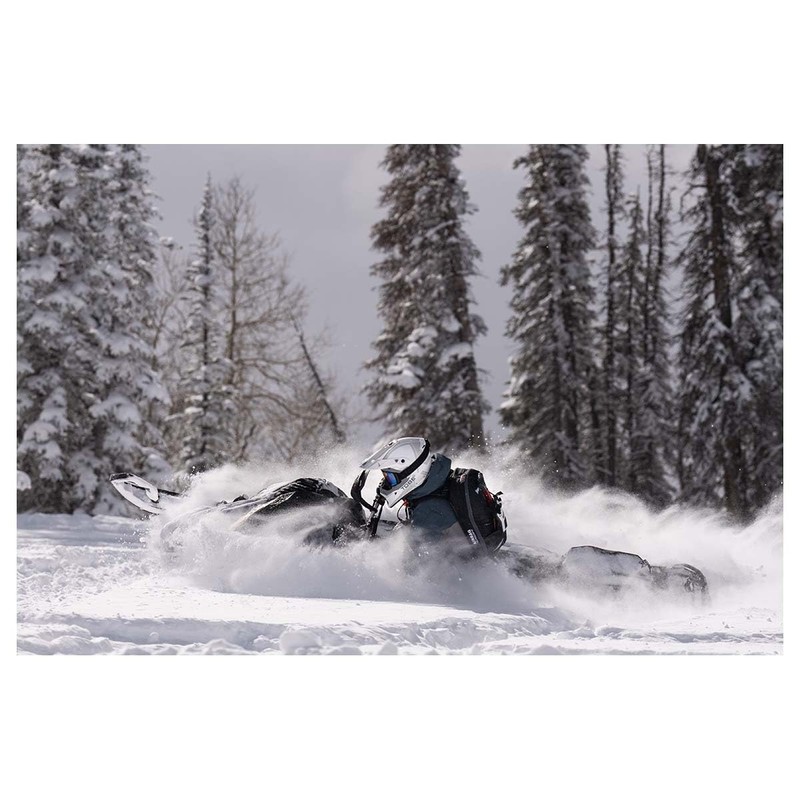 Tobe Mantle Helmet (Gloss Flow White/Gray - Small)