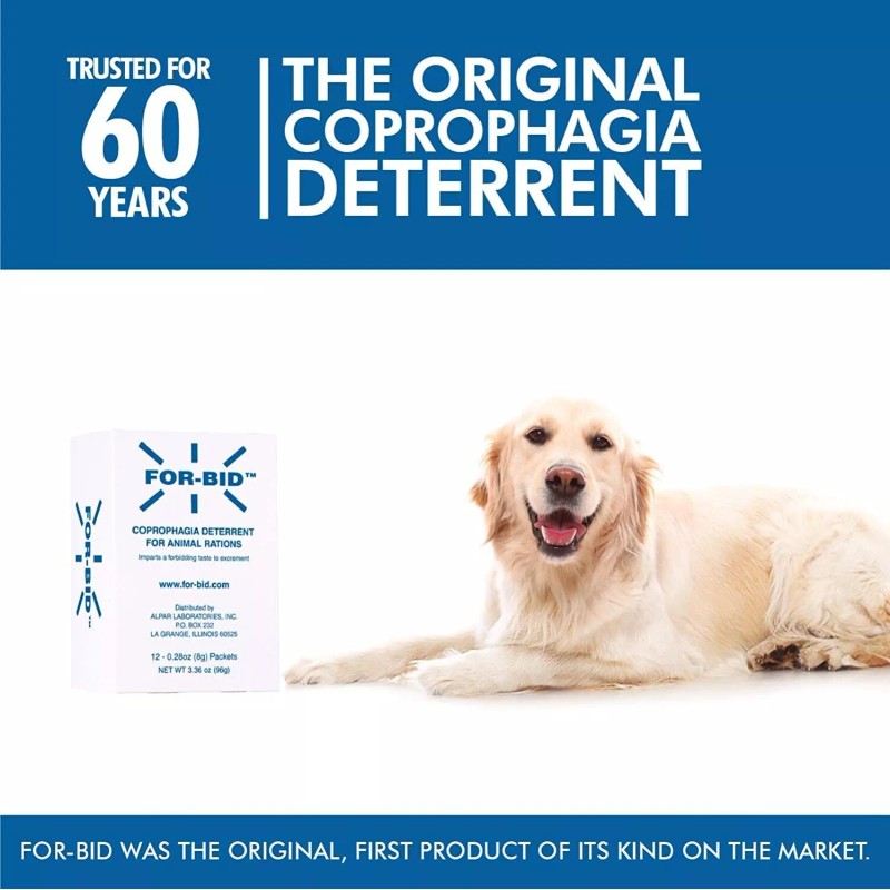 Forbid Stool Eating & Coprophagia Deterrent Dog & Cat Food