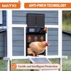 MAYKI Automatic Chicken Coop Door Solar Powered, Accessories Extra-Large with