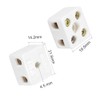 BOXONLY 2 Way High Temp Wire Connectors,Ceramic Connector for Wiring,21.5x19.5x14.2mm,10pcs
