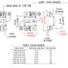 T Tocas 150 Amp Circuit Breaker with Recessed Switch Button