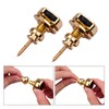 2pcs Guitar Strap Locks Metal Security Quick Release Strap Buttons