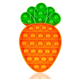 Push Bubble Fidget Toys, Kids Girls Boys Popping Sensory Toy Toddler Adult Stress Anxiety Relief Silicone Autism Fidgets Birthday Gifts for Travel Cars Classroom Party Office