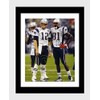 Framed Tom Brady and Randy Moss - New England Football