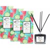 Air Jungles Summer Passion Fragrances Reed Diffuser Set with Sticks