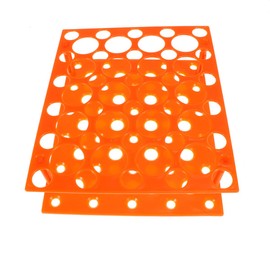 15ml/50ml Test Tube Rack Tube Rack Holder Detachable Tubing Rack Holder for Laboratory Classroom School Supplies [Random Color]