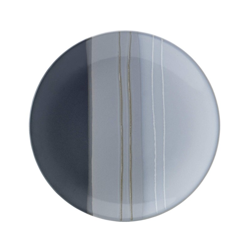 Pfaltzgraff Parker Gray 16 Piece Dinnerware Set, Service for 4,