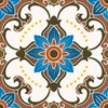 Poromoro Spanish Portuguese Azulejo Style Peel and Stick Backsplash Tile