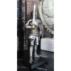 Suit Of Armor Medieval Knight Guard With Broad Shield and