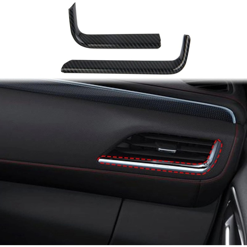 CheroCar Car Interior Side A/C Air Vent Outlet Strip Cover