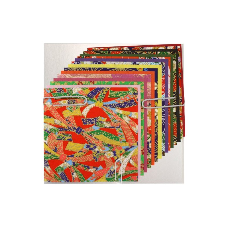 Yuzen Origami Paper - Washi Chiyogami Designs Assortment
