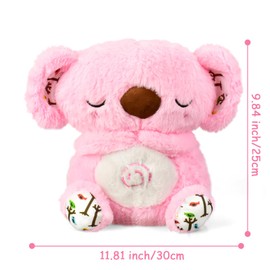 Koala Anxiety Bear for Babies Sensory Toy 6 to 12 Months Anxiety Bear Breathing Koala for 1-6 Year Old Toddler Breathing Teddy Bear for Anxiety Gifts for Newborn Baby Infants Girls Boys Age 1 2 3 4 5