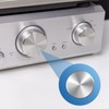 2 PCS 6MM Satin Steel Spare Universal Dimmer Knob, Light