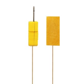 PerfectPrime TL0225, Surface Contact,0.25 mm diameter, K-Type Sensor Probe with Sticker for K-Type Thermocouple Thermoemter/Meter, Temperature Range up to 200 °C/ 392°F