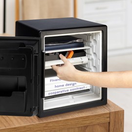 Glosaie Shelf Insert Compatible with SentrySafe SFW082 and SFW123 Fireproof Safes, Safe Shelf Accessory for 0.8 and 1.2 Cubic Foot Safes - Keep Your Belongings Organized