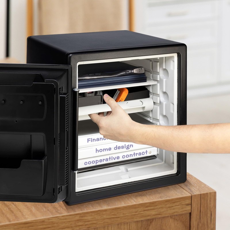 Glosaie Shelf Insert Compatible with SentrySafe SFW082 and SFW123 Fireproof